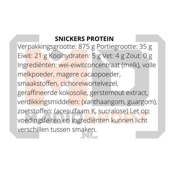 SNICKERS PROTEIN